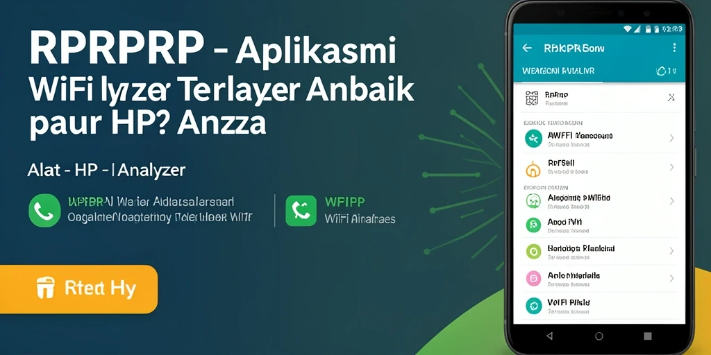 Antarmuka RPRPRP yang menampilkan analisis WiFi secara real-time.