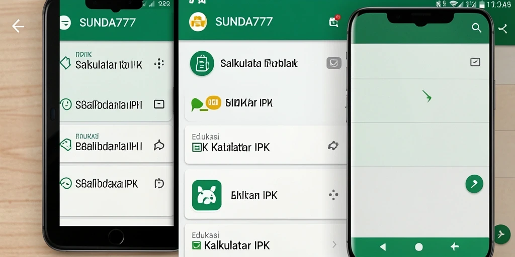 Tampilan antarmuka SUNDA777 yang sederhana dan fungsional.